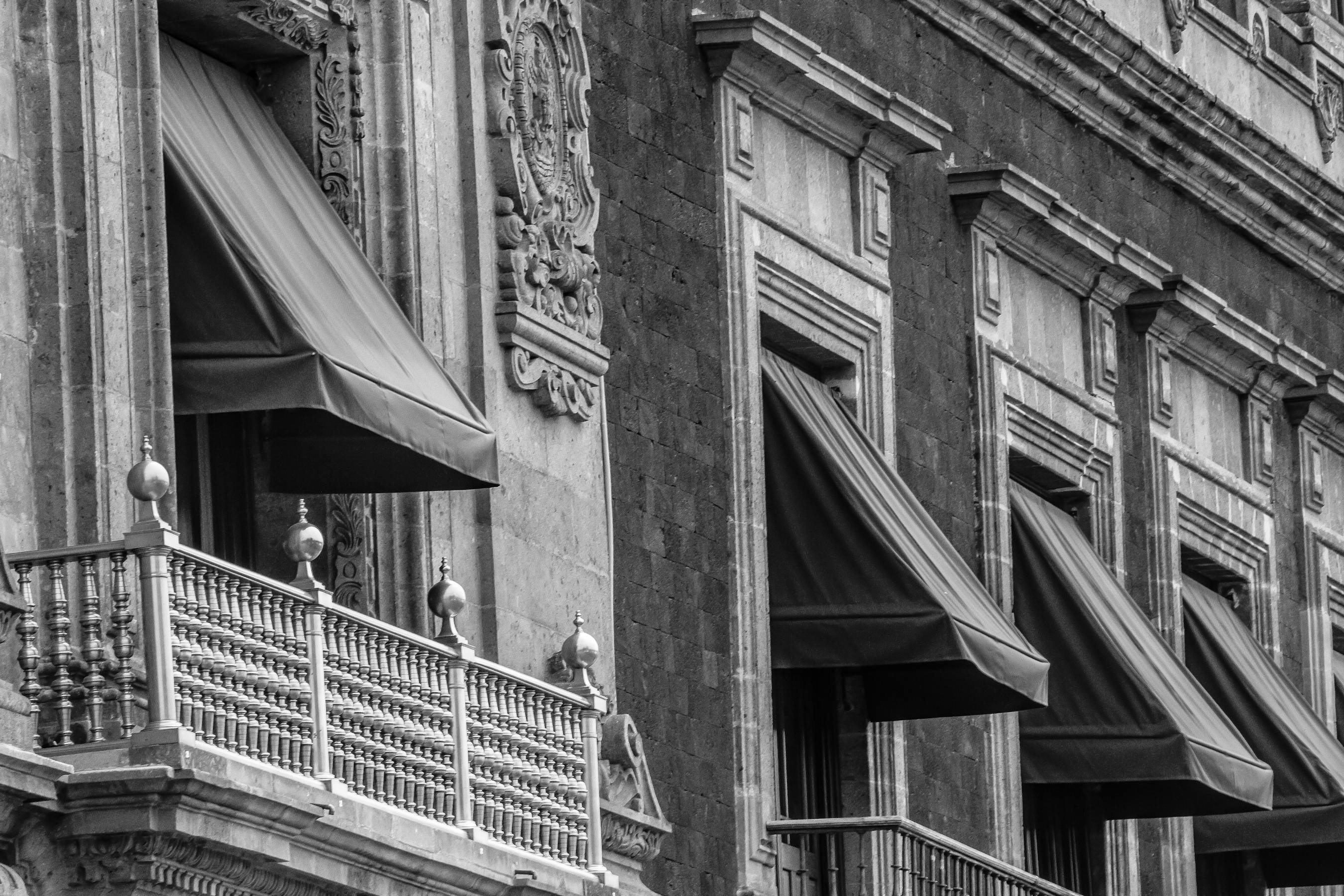 Mexico architectural facade