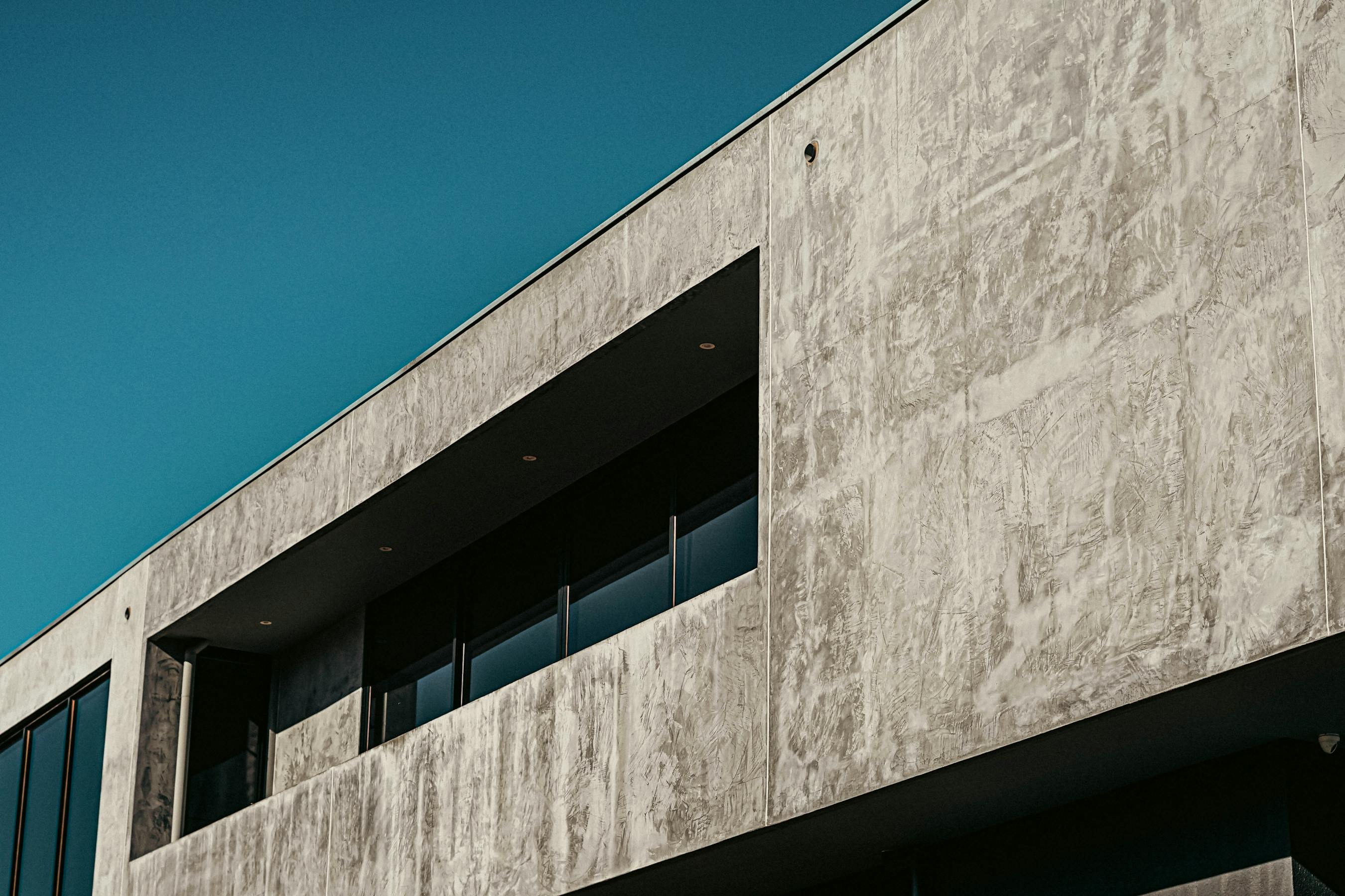 Modern concrete villa, Riviera Maya